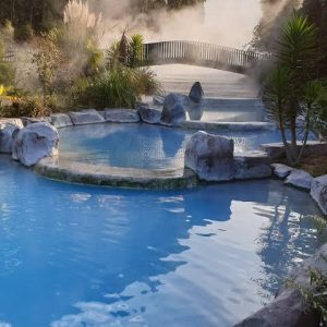 Wairakei Terraces Thermal Hot Pools Bridge Steam - (Taupo) - Where To Go