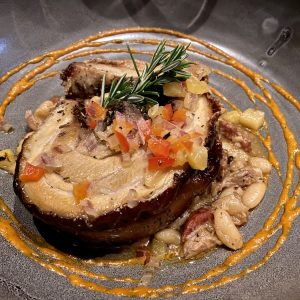 Amazonita Restaurant Pork Belly Menu