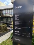 Black Signage outside Made Market - Hamilton, Waikato