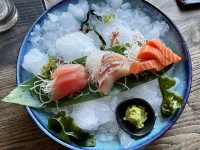 Ebisu Menu Sushimi Dish