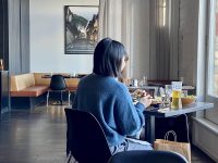 Ebisu Restaurant Diners Enjoy Meal