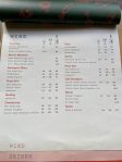 Fergus Menu Wine List