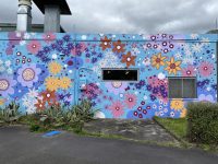 Hayes Common outdoor wall mural