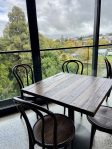 Made Market Food Court Seating with a view of Waikato River Hamilton