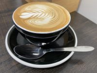 MatteBlack Cafe Coffee Flat White Art