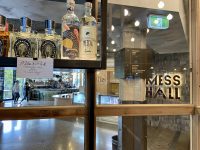 Neat Bar with Mess Hall in background