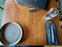 Nosh Cambridge restaurant upstairs table 29