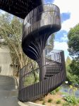 Stairwell outside Made Market, Hamilton East by Waikato River