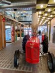 Tractor inside Made Market - Hamilton East, NZ